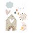 Papierdrachen PAPD-WT010 Dekorativer Aufkleber Papier Mehrfarbig, 8 image