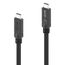 PureLink PureInstall MicroX4 USB Kabel USB4 Gen 2x2 1,5 m USB C 20 Gbit/s 240 W Schwarz