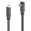 PureLink PureInstall MicroX4 USB Kabel USB4 Gen 2x2 2 m USB C 20 Gbit/s 240 W Schwarz, Länge: 2 m