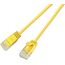 SLIM Patchcords Light UTP Netzwerkkabel Gelb 1 m Cat6 U/UTP (UTP) Rund, Farbe: Gelb, 2 image