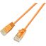 SLIM Patchcords Light UTP Netzwerkkabel Orange 2 m Cat6 U/UTP (UTP) Rund, Farbe: Orange, 2 image