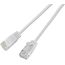 SLIM Patchcords Light UTP Netzwerkkabel Weiß 5 m Cat6 U/UTP (UTP) Rund, Farbe: Weiß, 2 image