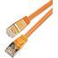 SLIM Patchcords Slim STP Netzwerkkabel Orange 0,75 m Cat6 U/FTP (STP) Flach, Farbe: Orange, 2 image