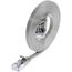 SLIM Patchcords Slim STP Netzwerkkabel Grau 10 m Cat6 U/FTP (STP) Flach, Farbe: Grau