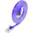 SLIM Patchcords Slim STP Netzwerkkabel Violett 10 m Cat6 U/FTP (STP) Flach, Länge: 10 m