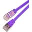 SLIM Patchcords Slim STP Netzwerkkabel Violett 10 m Cat6 U/FTP (STP) Flach, Länge: 10 m, 2 image