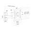 PureMounts PM-FM11-200 TV-Halterung 106,7 cm (42") Schwarz, 2 image