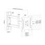 PureMounts PM-FM12-200 TV-Halterung 106,7 cm (42") Schwarz, 3 image