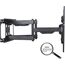 PureMounts PM-FM51-600 TV-Halterung 165,1 cm (65") Schwarz