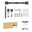 PureMounts PM-OFFICE-02 Flachbildschirm-Tischhalterung 68,6 cm (27") Tisch/Bank Schwarz, 4 image