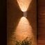 Philips Hue White and Color ambiance Resonate Outdoor Wandleuchte silber