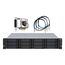 QNAP TL-R1200S-RP Speicherlaufwerksgehäuse HDD / SSD-Gehäuse Schwarz, Grau 2.5/3.5"
