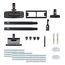 Polti Pro 100 Eco Power Zylinder-Dampfreiniger 1900 W Schwarz, Blau, Weiß, 7 image