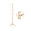 Vasagle RCR004N01 Gaderobe Bodenstehend 8 Haken Holz, 5 image