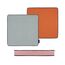 REMEMBER KI11 Grau, Orange, Pink Sitzkissen