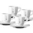 Bialetti RTATZ402 Tasse Weiß Kaffee 4 Stück(e)