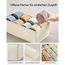 Songmics RUS008M01 Aufbewahrungsbox Aufbewahrungskorb andere Karton, Vliesstoff (TNT) Beige, 5 image