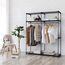 Songmics Stoffschrank mit 2 Kleiderstangen, 3 image