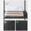 Songmics RYG025B02 Schlafzimmer-Schrank 2 Regale Schwarz Garderobe, 5 image