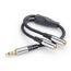 sonero S-ACA001 Audio-Kabel 0,2 m 3.5mm 2 x 3.5mm Schwarz
