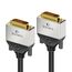 sonero S-DC500-020 DVI-Kabel 2 m DVI-D Schwarz, Farbe: Schwarz, Länge: 2 m