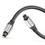 sonero S-OC100-005 Audio-Kabel 0,5 m Toslink Schwarz, Farbe: Schwarz, Länge: 0,5 m
