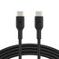 Belkin CAB003BT1MBK USB Kabel 1 m USB C Schwarz, 3 image