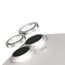 PanzerGlass SAFE. by ® Kameraschutz Glitter Silber iPhone 16 | 16 Plus, Farbe: Silber