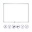 Franken SC916090 Whiteboard Stahl Magnetisch, 5 image