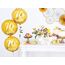 PartyDeco SCU3-7-019B Kuchenkerze/Wunderkerze Weiß, Gold 1 Stück(e), 3 image