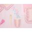 PartyDeco SDR1-081J Einweg-Geschirr-Set 6 Person(en) 18 Stück(e), Farbe: Pink, Holz, 3 image