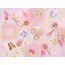 PartyDeco SDR1-081J Einweg-Geschirr-Set 6 Person(en) 18 Stück(e), Farbe: Pink, Holz, 4 image