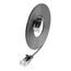 SLIM Patchcords SLIM-L-UU-K6A 1.5 BK Netzwerkkabel Schwarz 1,5 m Cat6a U/UTP (UTP)