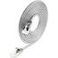SLIM Patchcords KAT6A 10 Gigabit Lightpatchkabel, 0,25m, U/FTP, Ø 3,8mm, grau, 50-Pack