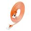 SLIM Patchcords KAT6A 10 Gigabit Lightpatchkabel, 0,25m, U/FTP, Ø 3,8mm, orange, 50-Pack