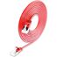 SLIM Patchcords KAT6A 10 Gigabit Lightpatchkabel, 3,0m, U/FTP, Ø 3,8mm, rot, 36-Pack, Farbe: Rot
