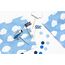 PartyDeco SP33-14 Papierserviette Papier Blau, Weiß 20 Stück(e), 3 image