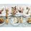 PartyDeco SP33-77-18-008 Papierserviette Papier Weiß, Gold 20 Stück(e), 4 image