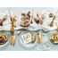 PartyDeco SP33-77-60-008 Papierserviette Papier Weiß, Gold 20 Stück(e), 5 image