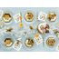 PartyDeco SP33-77-60-008 Papierserviette Papier Weiß, Gold 20 Stück(e), 6 image