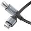sonero SPC-U010-050 USB Kabel USB 2.0 5 m USB A USB B 0,48 Gbit/s Schwarz, Grau, 4 image
