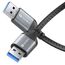 sonero SPC-U050-005 USB Kabel USB 3.2 Gen 1 (3.1 Gen 1) 3 m USB A 5 Gbit/s Schwarz, Grau, 4 image