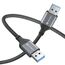 sonero SPC-U050-020 USB Kabel USB 3.2 Gen 1 (3.1 Gen 1) 2 m USB A 5 Gbit/s Schwarz, Grau, 3 image