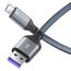 sonero SPC-U110-002 USB Kabel USB 2.0 0,25 m USB C USB A 0,48 Gbit/s Blau, Grau, 4 image