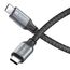 sonero SPC-U300-010 USB Kabel USB 2.0 1 m USB C 0,48 Gbit/s 60 W Grau, Schwarz, Farbe: Grau, Schwarz, Länge: 1 m, 4 image