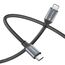 sonero SPC-U300-020 USB Kabel USB 2.0 2 m USB C 0,48 Gbit/s 60 W Grau, Schwarz, Farbe: Grau, Schwarz, Länge: 2 m, 3 image