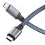sonero SPC-U310-030 USB Kabel USB 2.0 3 m USB C 0,48 Gbit/s 100 W Grau, Blau, Farbe: Grau, Blau, Länge: 3 m, 4 image
