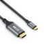 sonero SPC-V100-020 Videokabel-Adapter 2 m USB Typ-C HDMI Schwarz, Grau, Farbe: Schwarz, Grau, Länge: 2 m, 2 image