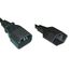 Diggelmann SPC14T13-2 Stromkabel Schwarz 2 m IEC C14 T13, Farbe: Schwarz, Länge: 2 m, 3 image