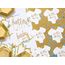 PartyDeco SPK13-008-019 Papierserviette Papier Gold, Weiß 12 Stück(e)